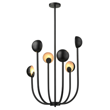 Obsidian Glow Chandelier